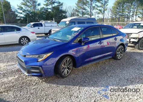 2022 Toyota Corolla Se из США, поврежденный, VIN 5YFS4MCE5NP117470